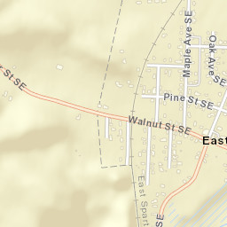 East Sparta Ohio Street Map