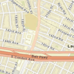 Laurelton New York Street Map