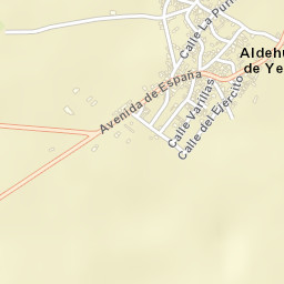 Aldehuela de Yeltes Street Map