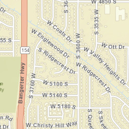 5208 S Queenswood Dr Salt Lake City Street Map