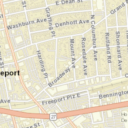 Freeport New York Street Map