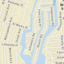 Biltmore Shores New York Street Map
