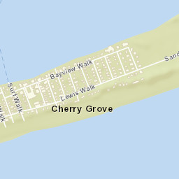Cherry Grove New York Street Map