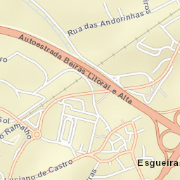 Esgueira Street Map