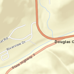 Douglas City California Street Map