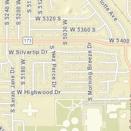 4901-5029 Utah 173, Kearns, UT 84118 Street Map