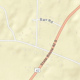 Kings Corners Ohio Street Map