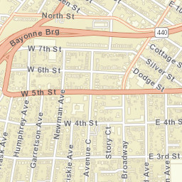 10 E 5th St, Bayonne, NJ 07002, USA Street Map