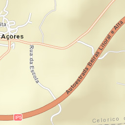Açores Street Map