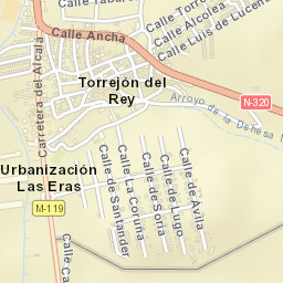 Torrejón del Rey Street Map