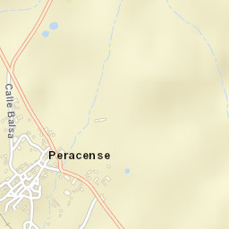 Peracense Street Map