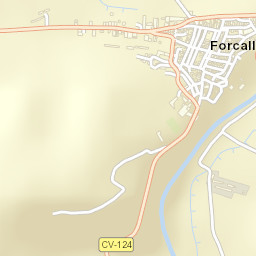Forcall Street Map