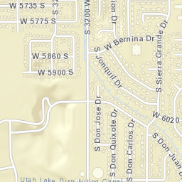 6107-6121 Sierra Grande Dr Salt Lake City UT Street Map