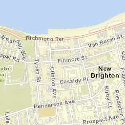 New Brighton New York Street Map