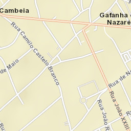 Gafanha da Nazaré Street Map