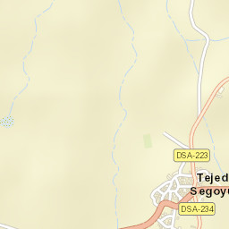 Tejeda y Segoyuela Street Map