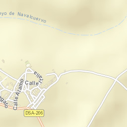 Berrocal de Salvatierra Street Map