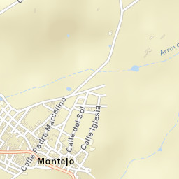 Montejo Street Map