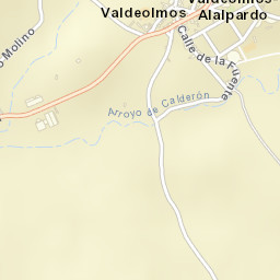 Valdeolmos Street Map
