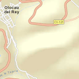 Olocau del Rey Street Map