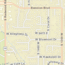 6376-6390 1300 W Taylorsville UT Street Map