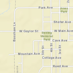 Pierce Colorado Street Map