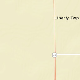 Chattanooga Ohio Street Map