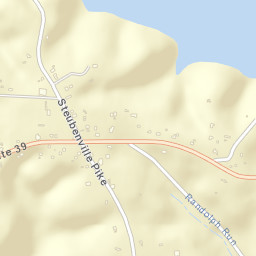 Highlandtown Ohio Street Map