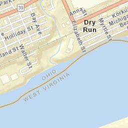 Dry Run Ohio Street Map