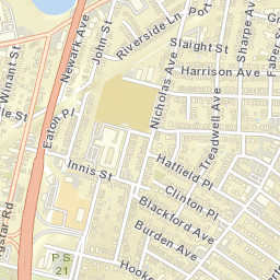 Port Richmond New York Street Map