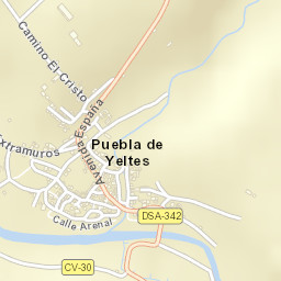 Puebla de Yeltes Street Map