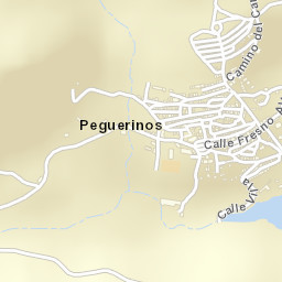 Peguerinos Street Map