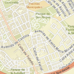 Guadalajara Street Map