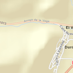 Durón Street Map