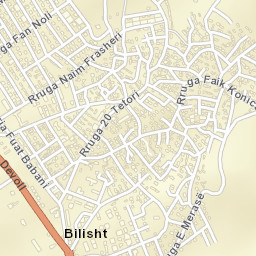 Bilisht Street Map