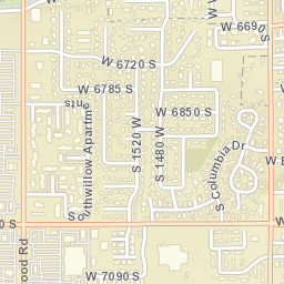 7083 1300 W West Jordan UT 84084 Street Map