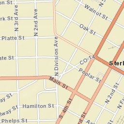 Sterling Street Map