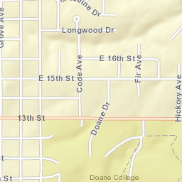 1115 Boswell Avenue Crete NE Street Map