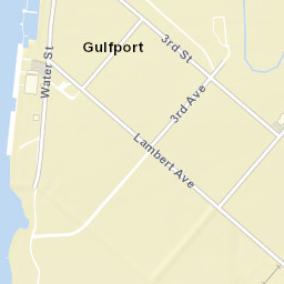 Gulfport New York Street Map