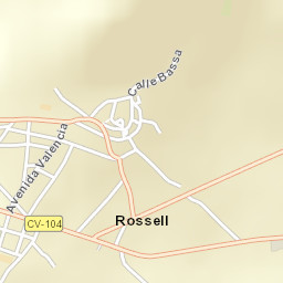 Rosell Street Map
