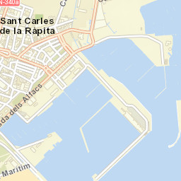 Sant Carles de la Ràpita Street Map