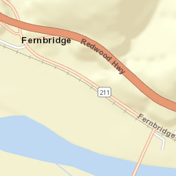 431 Fernbridge Drive, Fortuna, CA 95540 Street Map