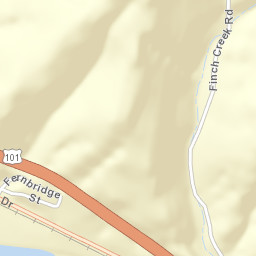 Fernbridge California Street Map