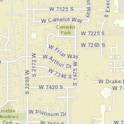2296 Jonestead Way West Jordan UT Street Map