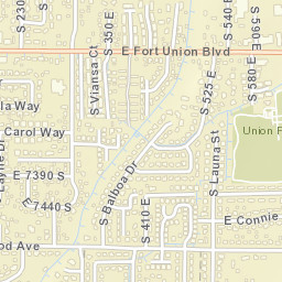 7300-7354 Balboa Drive, Midvale, UT 84047 Street Map