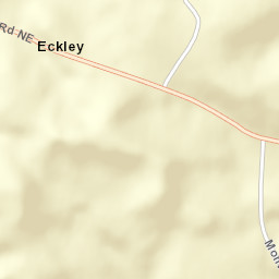 Eckley Ohio Street Map