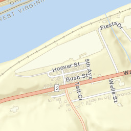 Walkers Ohio Street Map