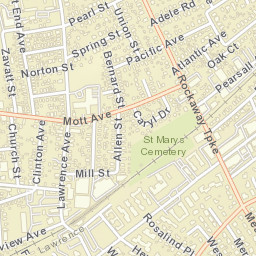 Lawrence New York Street Map