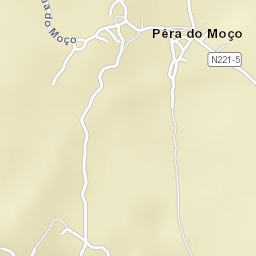 Pêra do Moço Street Map