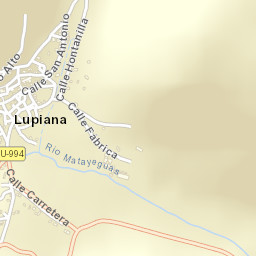 Lupiana Street Map